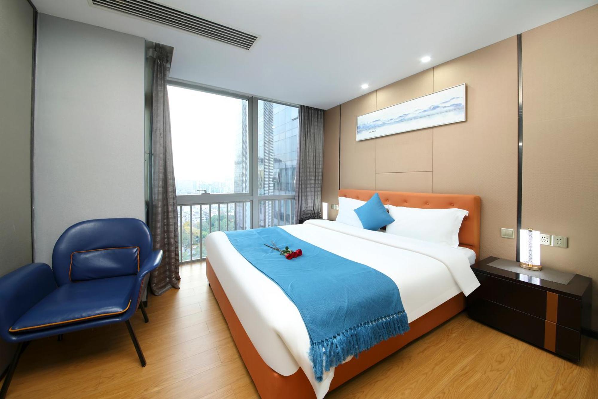 Pengman Beijing Rd. A-Mall Apartment Cantón Habitación foto