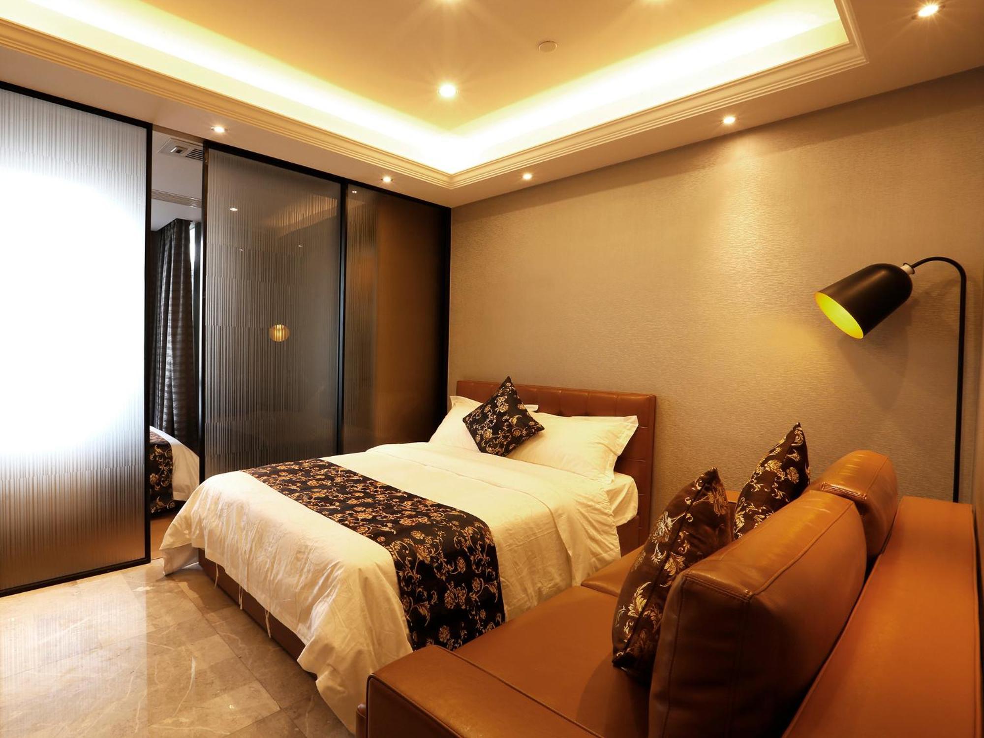 Pengman Beijing Rd. A-Mall Apartment Cantón Habitación foto